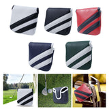 Maxbell PU Golf Club Headcover Training Equipment Golf Mallet Putter Head Cover White