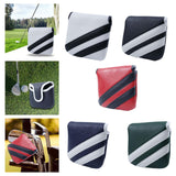 Maxbell PU Golf Club Headcover Training Equipment Golf Mallet Putter Head Cover White