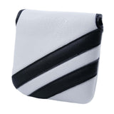Maxbell PU Golf Club Headcover Training Equipment Golf Mallet Putter Head Cover White