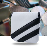 Maxbell PU Golf Club Headcover Training Equipment Golf Mallet Putter Head Cover White