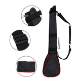 Maxbell Golf Carry Bag Foldable Golf Club Bag Convenient Collapsible Black Color