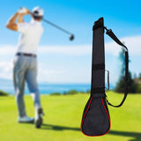 Maxbell Golf Carry Bag Foldable Golf Club Bag Convenient Collapsible Black Color