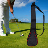 Maxbell Golf Carry Bag Foldable Golf Club Bag Convenient Collapsible Black Color