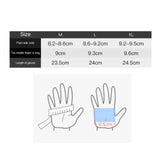 Maxbell Men Winter Touch Screen Comfortable Full Finger for Biking Outdoor Black Large