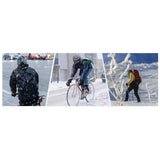 Maxbell Men Winter Touch Screen Comfortable Full Finger for Biking Outdoor Black Large