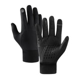Maxbell Men Winter Touch Screen Comfortable Full Finger for Biking Outdoor Black XL