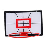 Maxbell Portable Kids Basketball Hoop with Backboard Office Youth Bedroom Outside  Hoop 32cm