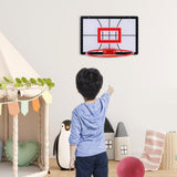 Maxbell Portable Kids Basketball Hoop with Backboard Office Youth Bedroom Outside  Hoop 32cm