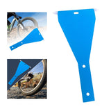 Maxbell Centering Gauge for Wheel Truing Stand Professional Correction for Outdoor Blue