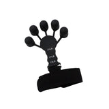 Maxbell Hand Grip Strengthener Silicone for Rock Climbing Carpal Tunnel Guitar black