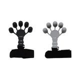 Maxbell Hand Grip Strengthener Silicone for Rock Climbing Carpal Tunnel Guitar black