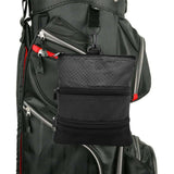 Maxbell Portable Golf Ball Bag Sports Holder Waterproof Golf Accessory Carrier Black