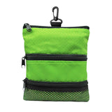 Maxbell Portable Golf Ball Bag Sports Holder Waterproof Golf Accessory Carrier Green