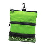 Maxbell Portable Golf Ball Bag Sports Holder Waterproof Golf Accessory Carrier Green