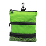 Maxbell Portable Golf Ball Bag Sports Holder Waterproof Golf Accessory Carrier Green