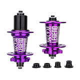 Maxbell Bicycle Front Rear Disc Brake Hubs Aluminium Alloy 32Hole Mountain Bike Hubs Purple HG
