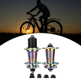Maxbell Bicycle Front Rear Disc Brake Hubs Aluminium Alloy 32Hole Mountain Bike Hubs Colorful HG