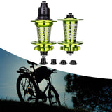 Maxbell Bicycle Front Rear Disc Brake Hubs Aluminium Alloy 32Hole Mountain Bike Hubs Green XD