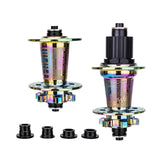 Maxbell Bicycle Front Rear Disc Brake Hubs Aluminium Alloy 32Hole Mountain Bike Hubs Colorful MS