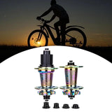 Maxbell Bicycle Front Rear Disc Brake Hubs Aluminium Alloy 32Hole Mountain Bike Hubs Colorful MS