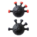 Maxbell Finger Strength Trainer Adjustable Hand Ball for Musician Guitar Training Red