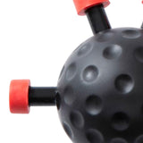 Maxbell Finger Strength Trainer Adjustable Hand Ball for Musician Guitar Training Red