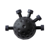 Maxbell Finger Strength Trainer Adjustable Hand Ball for Musician Guitar Training Black