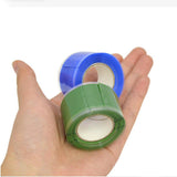 Maxbell Sealing Strip Sticker Waterproof Silicone Grip Tape for Outdoor Operations Blue