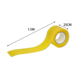 Maxbell Sealing Strip Sticker Waterproof Silicone Grip Tape for Outdoor Operations Yellow