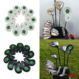 Maxbell Golf Iron Head Covers Golf Accessories Guard 4,5,6,7,8,9,A,S,P,x Wedges White