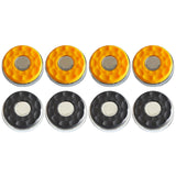 Maxbell 8x Shuffleboard Pucks Matt Surface Replacements for Kids and Adults 58mm
