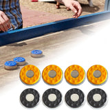 Maxbell 8x Shuffleboard Pucks Matt Surface Replacements for Kids and Adults 58mm