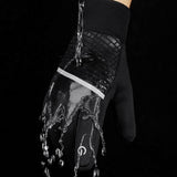 Maxbell Men Winter Gloves Mittens Nonslip Waterproof for Walking Motorcycle Skiing XL black