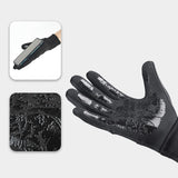 Maxbell Men Touch Screen Winter Gloves Non Slip Palm for Climbing Backpacking Skiing