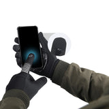 Maxbell Men Touch Screen Winter Gloves Non Slip Palm for Climbing Backpacking Skiing