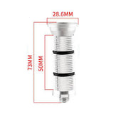Maxbell Bike Fork Headset Practical Easy Install Sturdy Aluminum Alloy for Bikes 2.86cm Fork 5cm