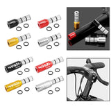 Maxbell Road Bicycle Handlebar Riser Adapter 28.6mm Mountain Bike Fork Stem Extender Black 92x30mm