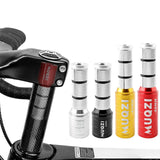 Maxbell Road Bicycle Handlebar Riser Adapter 28.6mm Mountain Bike Fork Stem Extender Black 92x30mm