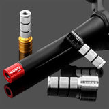 Maxbell Road Bicycle Handlebar Riser Adapter 28.6mm Mountain Bike Fork Stem Extender Black 92x30mm