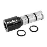 Maxbell Road Bicycle Handlebar Riser Adapter 28.6mm Mountain Bike Fork Stem Extender Black 92x30mm