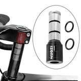 Maxbell Road Bicycle Handlebar Riser Adapter 28.6mm Mountain Bike Fork Stem Extender Black 92x30mm