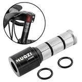 Maxbell Road Bicycle Handlebar Riser Adapter 28.6mm Mountain Bike Fork Stem Extender Black 92x30mm
