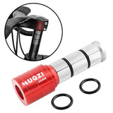 Maxbell Road Bicycle Handlebar Riser Adapter 28.6mm Mountain Bike Fork Stem Extender Red 92x30mm