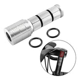 Maxbell Road Bicycle Handlebar Riser Adapter 28.6mm Mountain Bike Fork Stem Extender Argent 92x30mm
