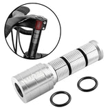 Maxbell Road Bicycle Handlebar Riser Adapter 28.6mm Mountain Bike Fork Stem Extender Argent 92x30mm