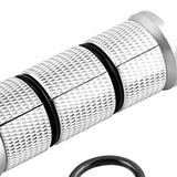 Maxbell Road Bicycle Handlebar Riser Adapter 28.6mm Mountain Bike Fork Stem Extender Argent 92x30mm