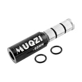 Maxbell Road Bicycle Handlebar Riser Adapter 28.6mm Mountain Bike Fork Stem Extender Black 123x60mm