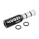 Maxbell Road Bicycle Handlebar Riser Adapter 28.6mm Mountain Bike Fork Stem Extender Black 123x60mm