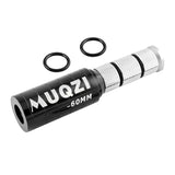 Maxbell Road Bicycle Handlebar Riser Adapter 28.6mm Mountain Bike Fork Stem Extender Black 123x60mm