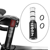 Maxbell Road Bicycle Handlebar Riser Adapter 28.6mm Mountain Bike Fork Stem Extender Black 123x60mm